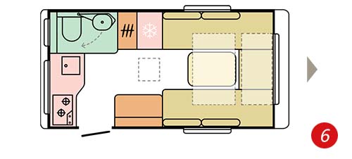 Adria Action 391 LH met airco